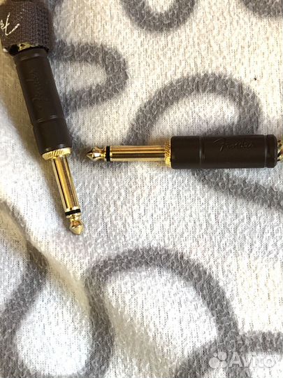 Кабель для электрогитары fender deluxe 10' Tweed