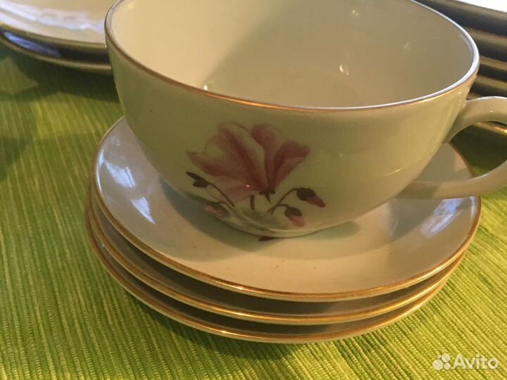 Сервиз чайный гдр фортуна 