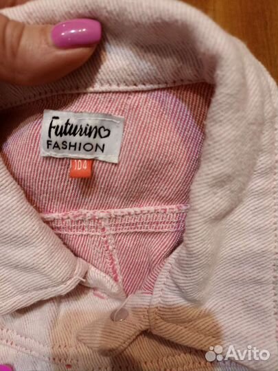 Джинсовая куртка для девочки