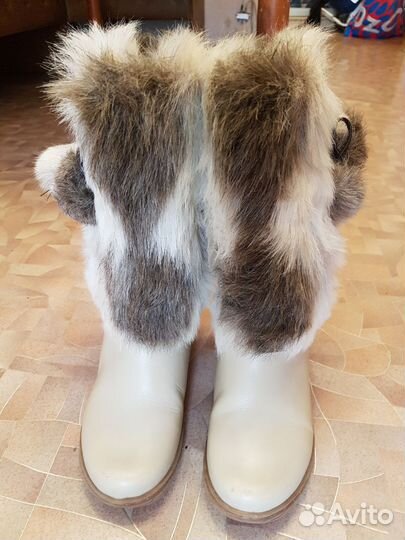 Сапоги для девочки, размер 37