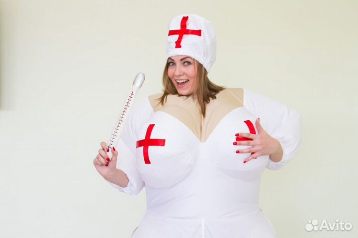 Медсестра, костюм надувной,безразмерный
