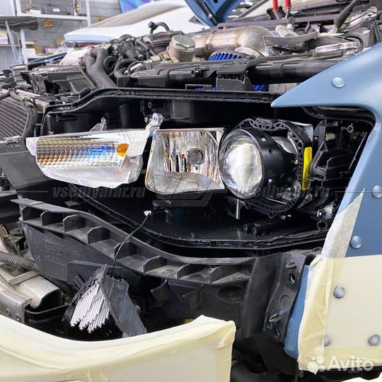 Переходные рамки для замены линз в фарах Audi A5 8