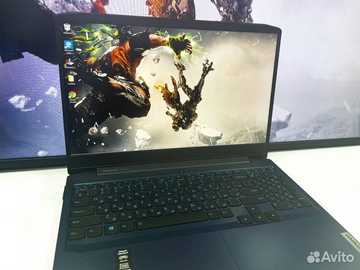 Ноутбук Lenovo на i5 + GeForce GTX 1650 Ti