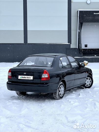 Hyundai Accent 1.5 AT, 2008, 82 500 км