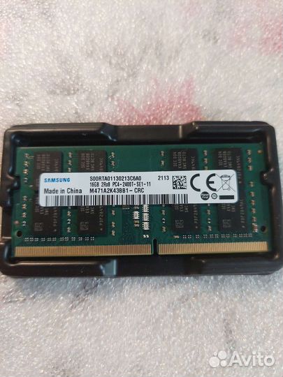 DDR4 samsung 16 и 32Gb с установкой