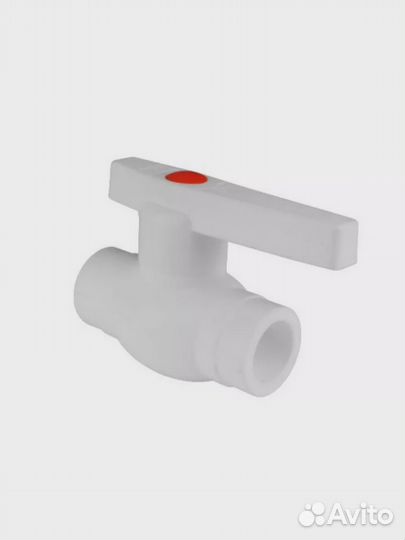 Кран полипропиленовый шаровый optima 40 Valfex