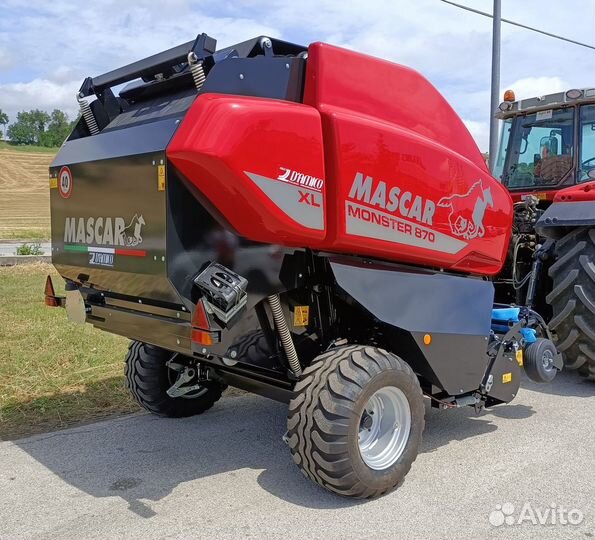 Пресс-подборщик Mascar Monster 770 Smart, 2023