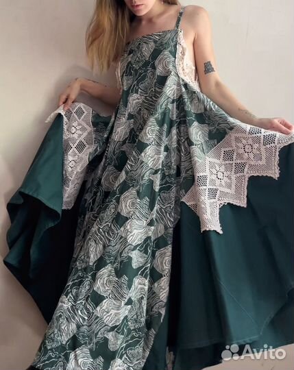 Платье ручной работы