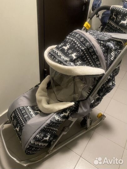 Санки коляска