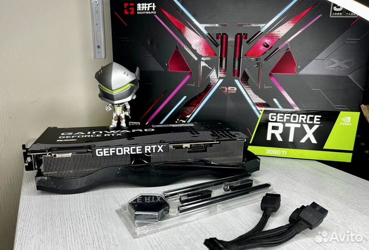 Видеокарта RTX 3090 Ti 24Gb Gainward Glare RGB