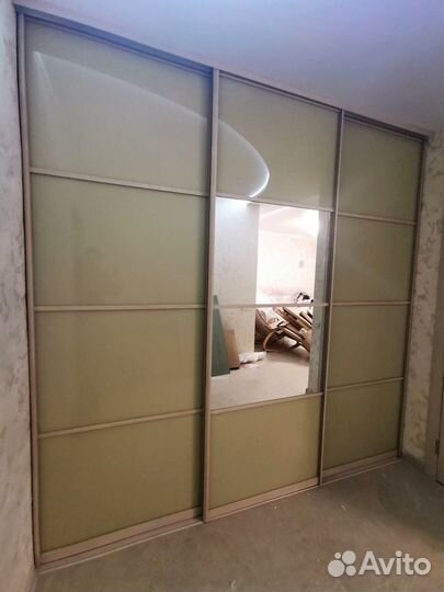 Двери купе кремовые № 545