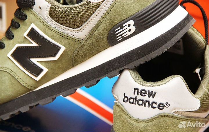 Стильные New Balance 574 обувь