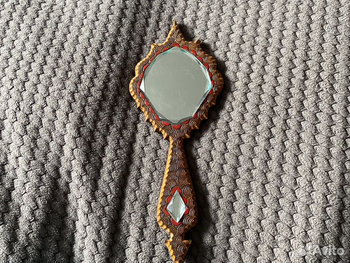 Зеркало деревянное резное СССР