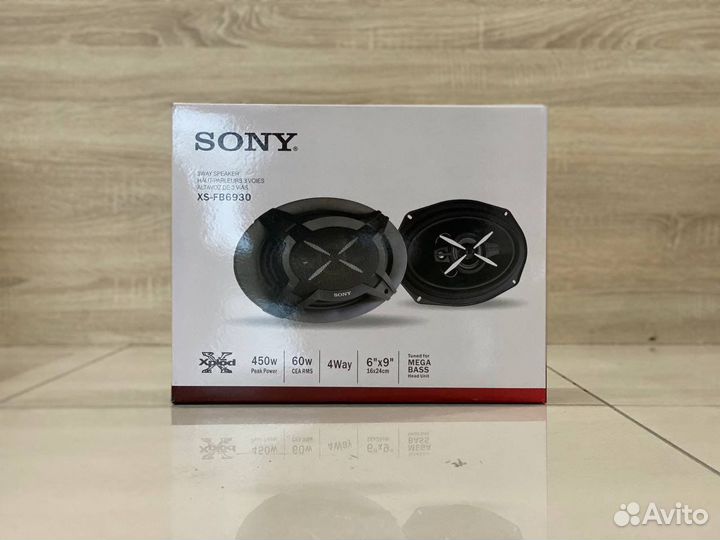 Динамики/колонки в авто 6x9 (блины/овалы)