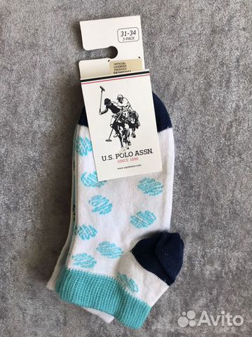 Носки U.S. Polo assn 3 шт для мальчика