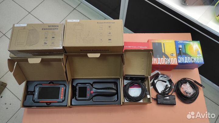 Видеоэндоскопы Wi-Fi эндоскоп с экраном. Новые