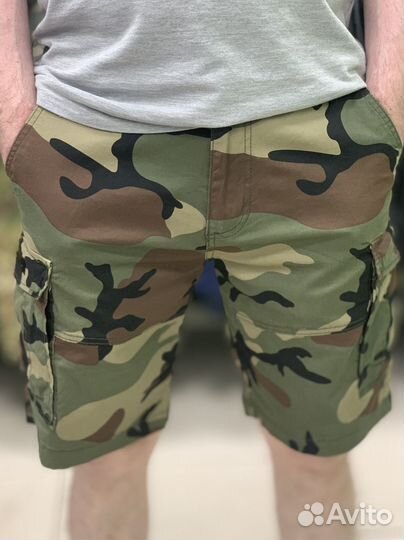 Шорты Карго Мужские Catch Wave Камуфляж С29