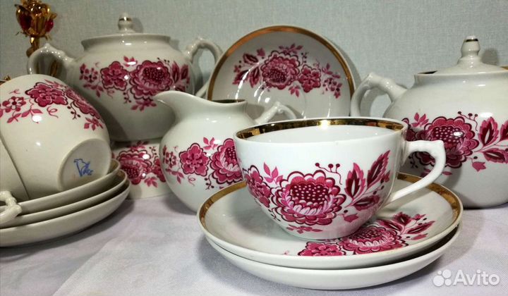 Чайный сервиз Дулево 