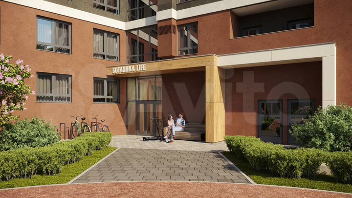 2-к. квартира, 69,4 м², 5/25 эт.