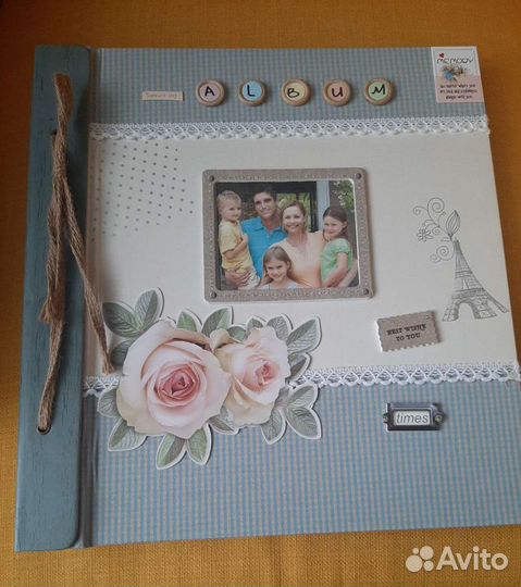 Новый фотоальбом 33*31см, 40 магнитных страниц