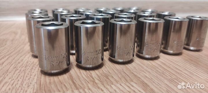 Конусные гайки для дисков 14 и 12/50 R H/T