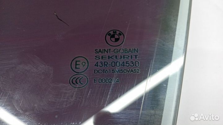 Стекло двери Bmw X5 Левое Переднее