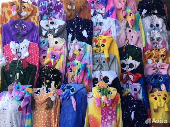 Пижамки кигуруми для взрослых и детей