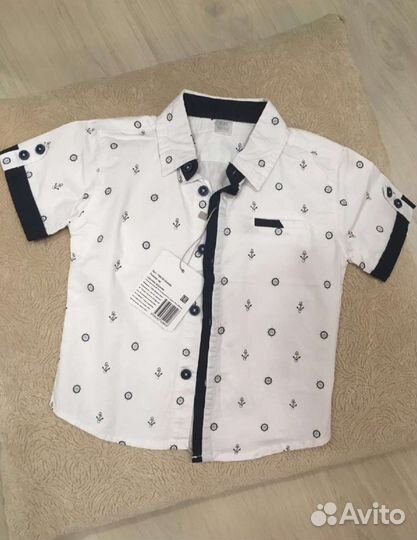 Комплект(футболка и шорты) + рубашка Новые