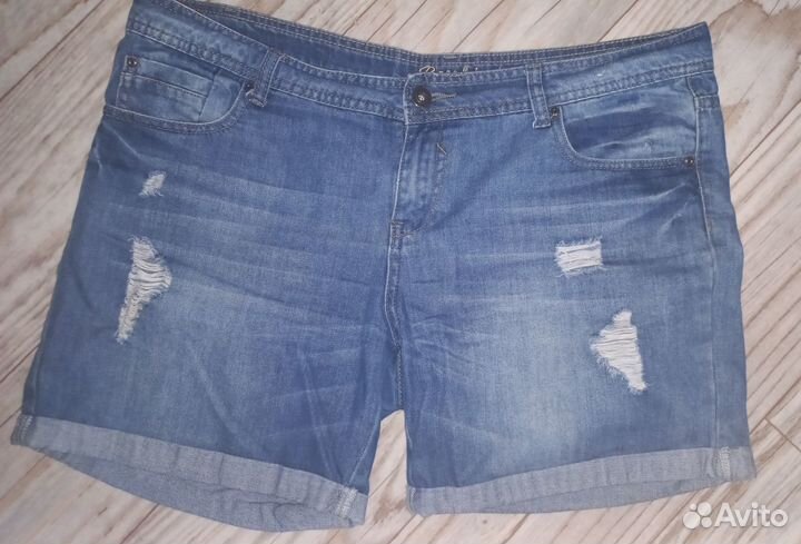 Джинсовые шорты. Размер 52