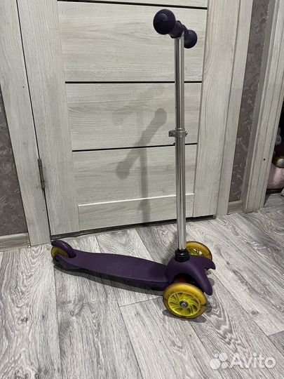 Самокат детский трехколесный бу