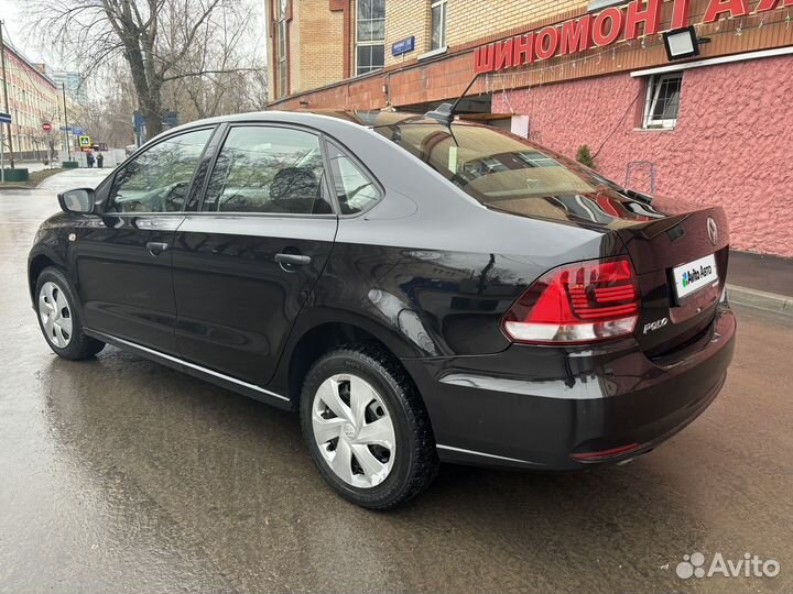 Volkswagen Polo 1.6 AT, 2019, 89 000 км