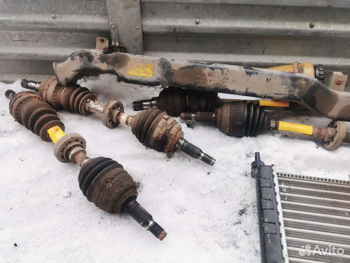 Радиаторы, вентиляторы, шрусы, бачки -daewoo nexia