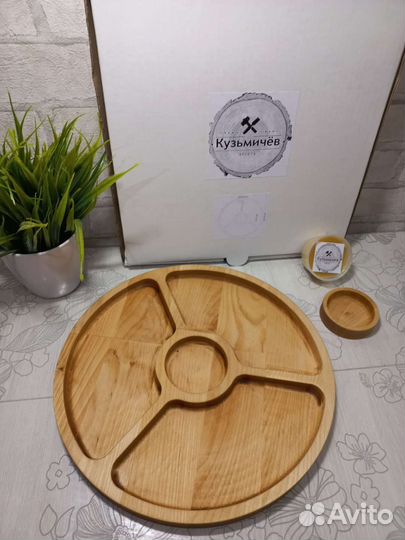 Менажница из дерева