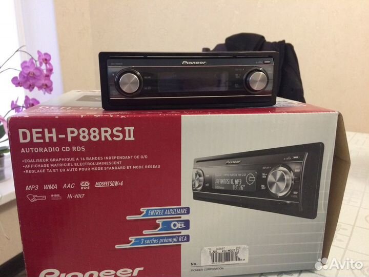 Авто магнитила pioneer