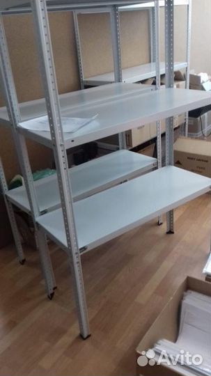 Стеллажи металлические