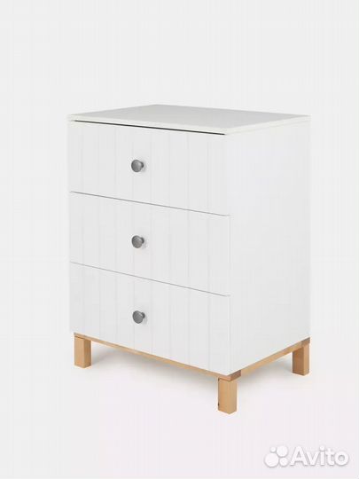 Комод пеленальный Rant Bamboo Mini /белый