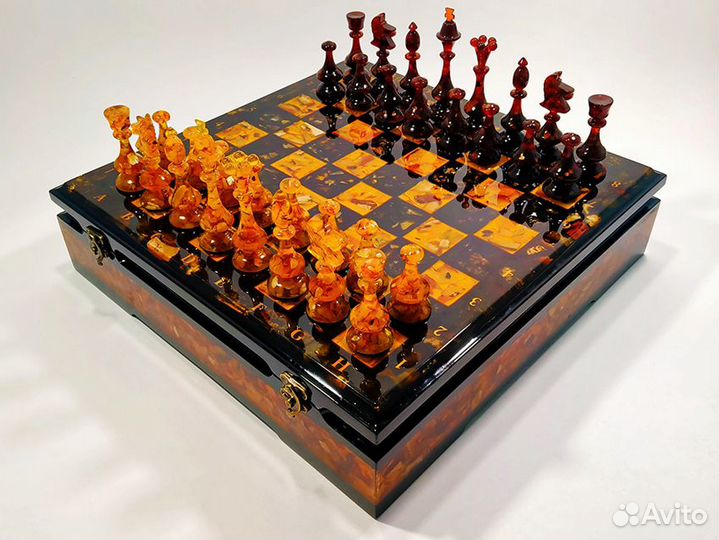 Шахматы. Янтарь. Янтарные Шахматы 