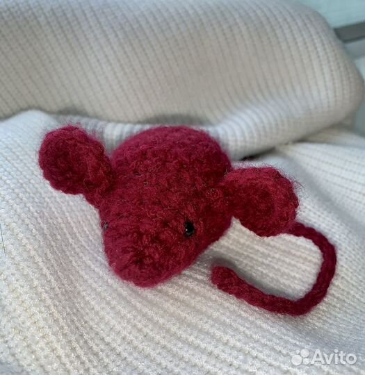 Мышка амигуруми