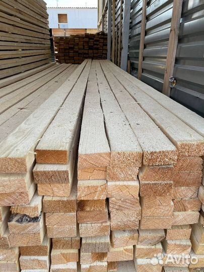 Обрезная доска 40x100x6000 из сосны