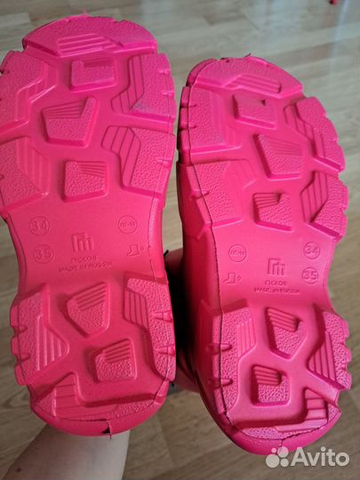 Сапоги 34-35 р