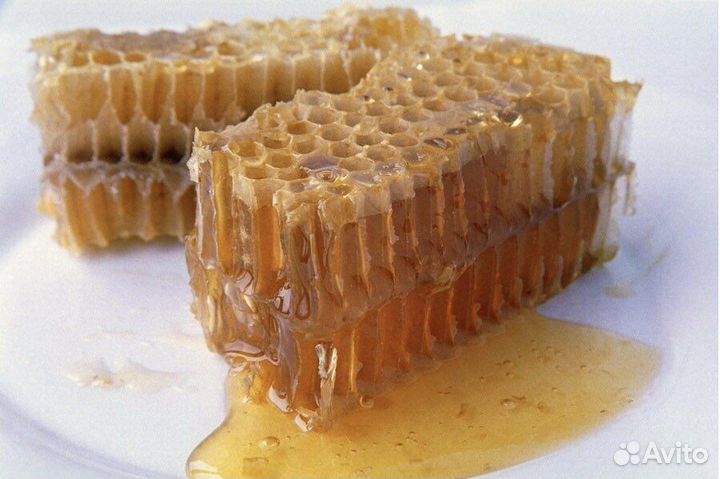 Медовые Соты/ Сотовый мед в банках 500 мл