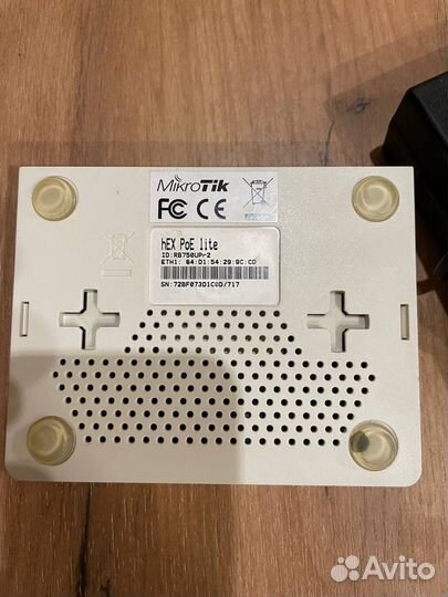 Маршрутизатор mikrotik RB750UPr2