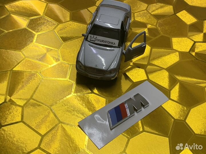 Эмблема M Performance для крыла Bmw хром