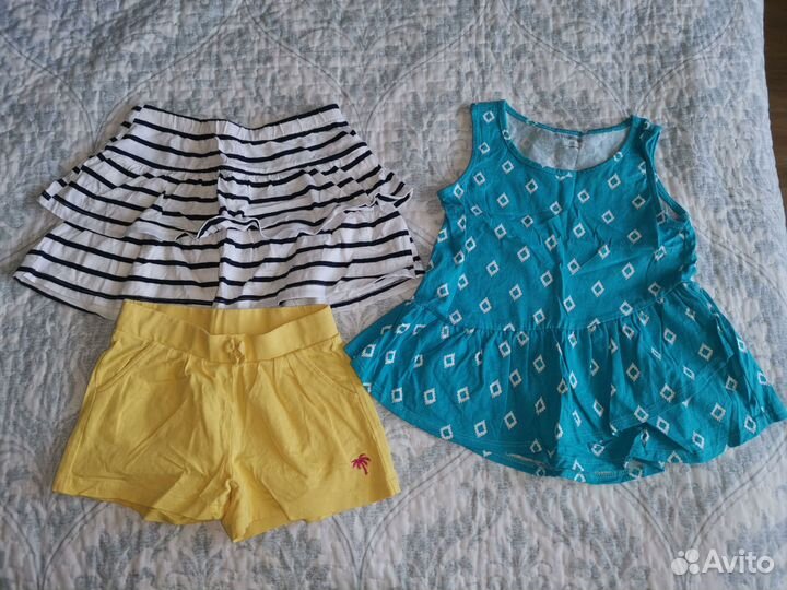 Одежда для девочки новая и б/у, пакет одежды