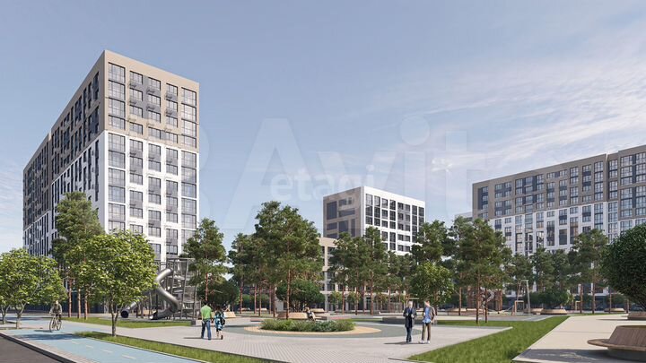 Квартира-студия, 23,3 м², 6/14 эт.