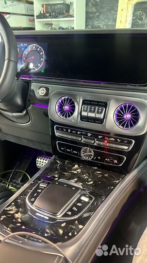 Тюнинг интерьера Mercedes G63