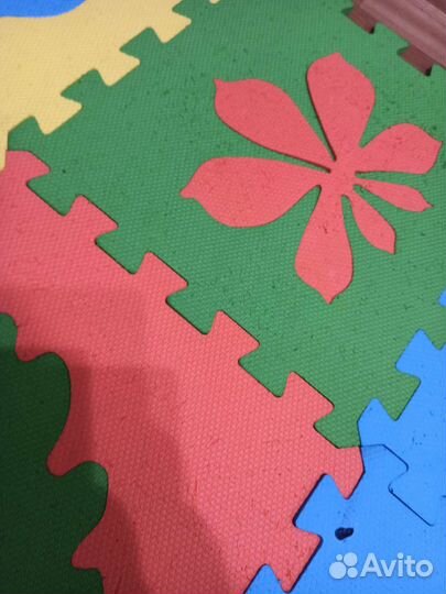 Детский мягкий коврик Пазл