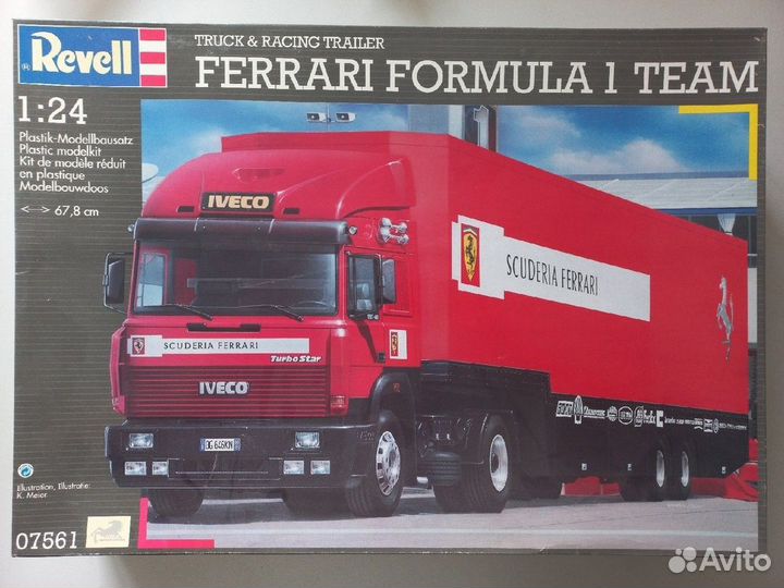 Сборные модели грузовиков 1:24 Revell