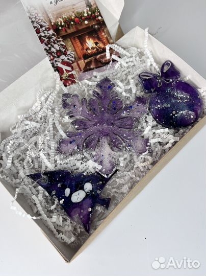 Набор елочных украшений