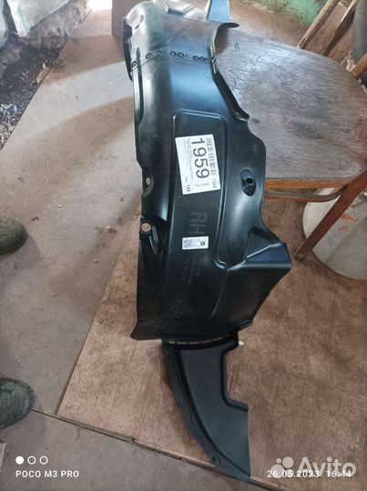 Подкрылок hyundai i30, передний, правый